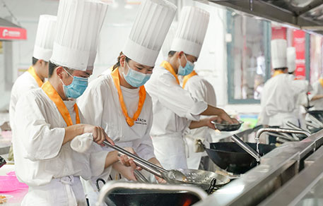 学烹饪校园生活